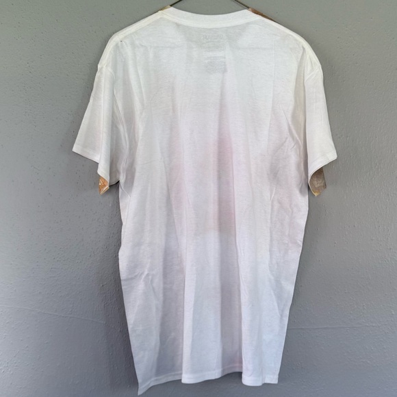 Donuts w/sprinkles, glazed etc. Themed Unisex White T-Shirt Size L - Picture 4 of 8